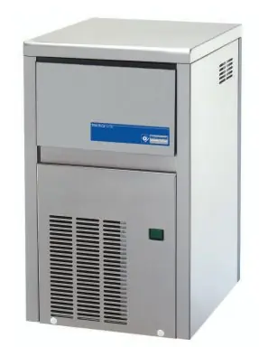 Fabrieksprijs IJsblokjesmachine - 28kg/24uur - opslag 9kg - Volle IJsblokjes - Made in Europe