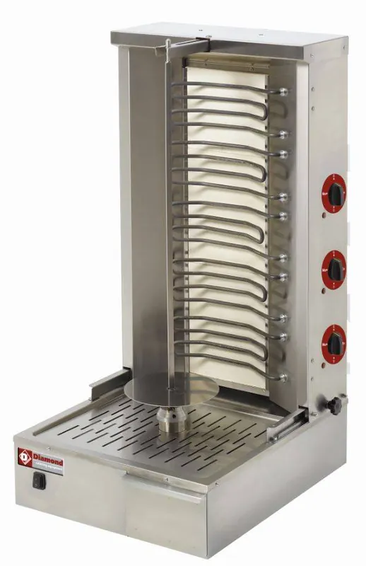 Must-Have Kebab spit grill elektrisch 55 kg