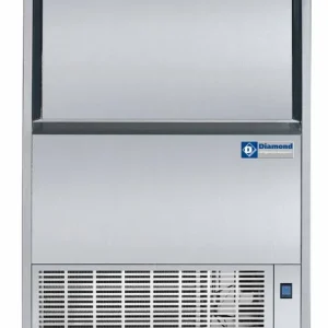 Beperkt Aanbod Holle ijsblokjesmachine 75 kg met reserve 37 kg - 673x557x(h)984 (+95/165)mm