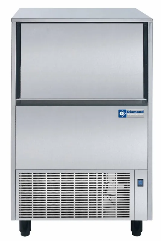 Beperkt Aanbod Holle ijsblokjesmachine 75 kg met reserve 37 kg - 673x557x(h)984 (+95/165)mm
