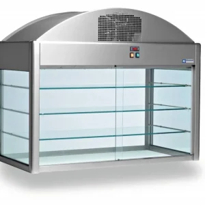 Beste Prijs Neutrale Vitrine - Met Bodem - 1410x730x(h)1150 mm - 0,1 kW