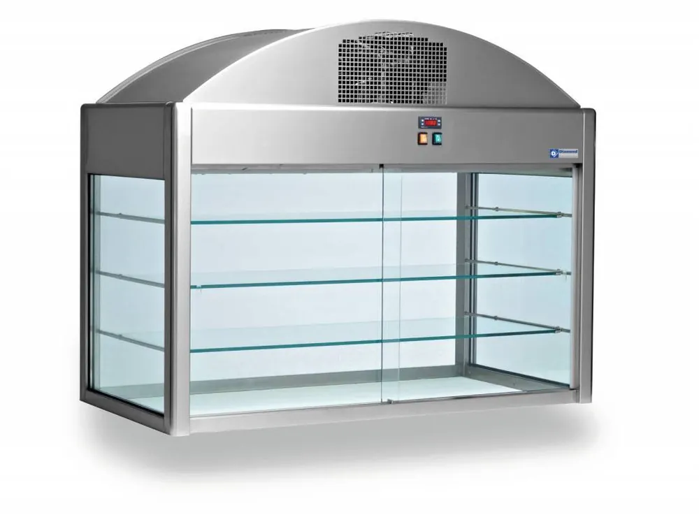 Beste Prijs Neutrale Vitrine - Met Bodem - 1410x730x(h)1150 mm - 0,1 kW