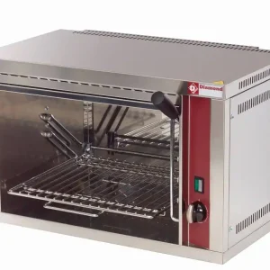 Lage Kosten Elektrische salamander met verstelbare roosterhendel - 545x370x(h)380mm
