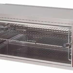 Exclusieve Aanbieding Elektrische salamander met verstelbare roosterhendel - 875x370x(h)380mm