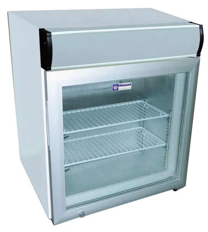 Vrieskast - 50 Liter - 57x53x(h)65 - 2 roosters - Met lichtbak Bestseller