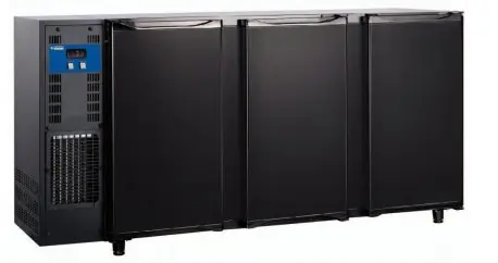 Lage Prijs Barkoelkast 3 Deurs - 579Liter - 206.5x56.5x(H)89/90.5cm