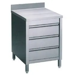 Werkkast 3 lades opstand 600x700x(h)900mm Laatste Kans