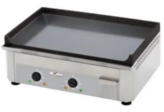 Actieprijs Bakplaat Gas - Geëmailleerde Plaat - 2 Zones - 600x475x230(h)mm