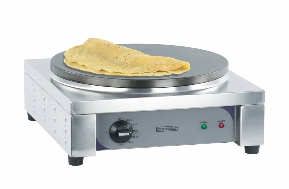 Vierkante Crèpes Bakplaat - Elektrisch - 350mm - 2,2kW - 390x400x190(h)mm Must-Have