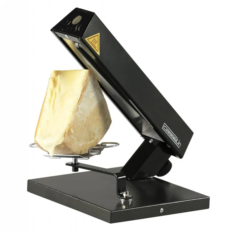 Weekendaanbieding Raclette Apparaat / Verwarmde Kaashouder - Voor Kwart Ronde Kaas - 0,6kW - 242x285x333(h)mm