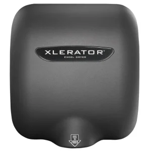 Gratis Retour Xlerator Handdroger Antraciet - Zeer Krachtig - 10 sec - 1400W - Graphite Krasbestendig