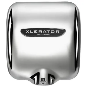 Voordeelprijs Xlerator Handdroger XL-C Chroom - Zeer Krachtig - 10 sec - 1400W - Vandalisme Bestendig