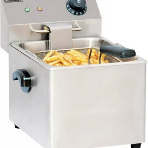Direct Beschikbaar Friteuse - 8 Liter - 3,2kW - 265x430x(H)340mm
