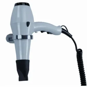 Hotel Haardroger Wit - Anti-Vandalisme - Kabel max. 120cm - Keuze uit 2 Wattages Direct Verzonden