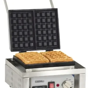 Wafelijzer RVS - 1600W/230V - 296x415x290(h)mm Finale Uitverkoop