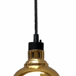 Warmhoudlamp Goud - Verstelbaar Snoer - Ø240x(H)600/1800mm Tijdelijk Beschikbaar