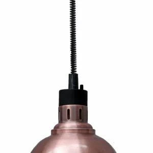 Warmhoudlamp Brons - Verstelbaar Snoer - Ø240x(H)600/1800mm Uitverkoop