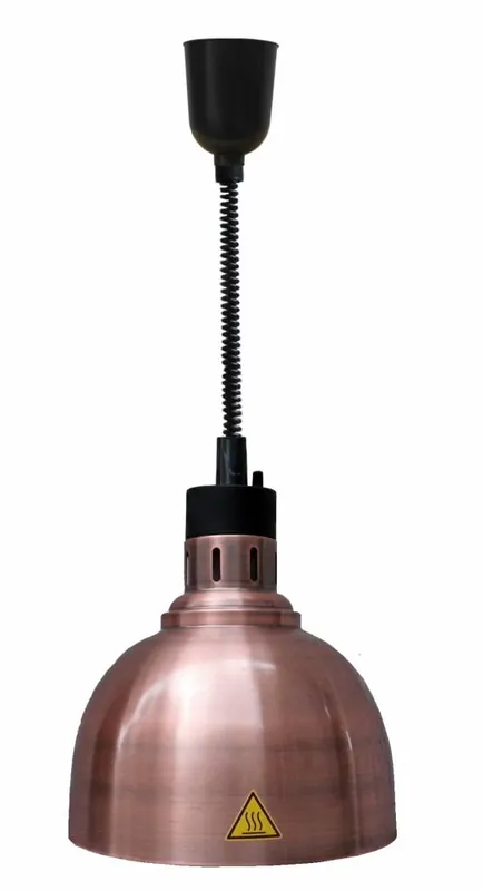 Warmhoudlamp Brons - Verstelbaar Snoer - Ø240x(H)600/1800mm Uitverkoop