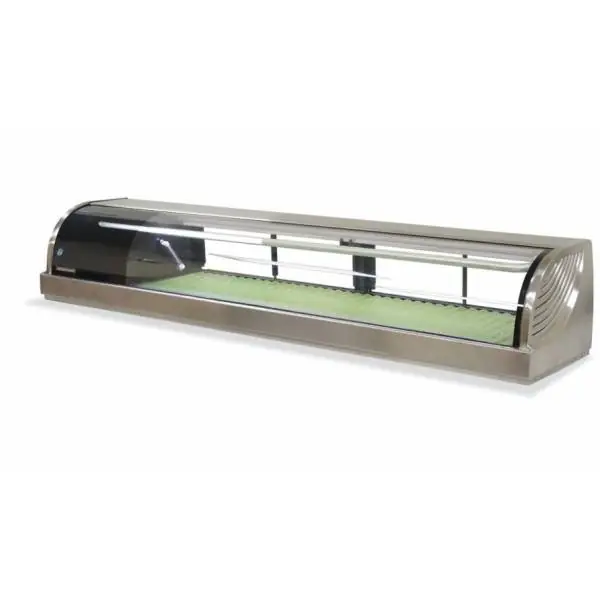 Sushi Virtine RVS - 87 liter - 2100x345x(h)720mm Voordeelprijs