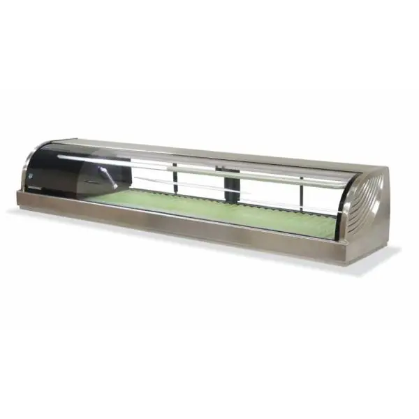 Sushi Virtine RVS - 72 liter - 1800x345x(h)720mm Direct Beschikbaar