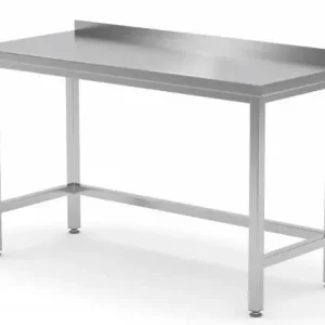 RVS Werktafel + Spatrand + Steunbalk HEAVY DUTY 600(b)x700(d)x885(h)mm Rechtstreeks Van De Fabrikant
