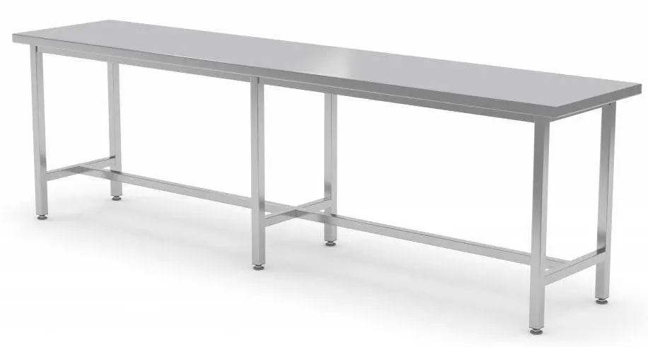 RVS Werktafel + Steunbalk HEAVY DUTY 2000(b)x800(d)x885(h)mm Koop Online