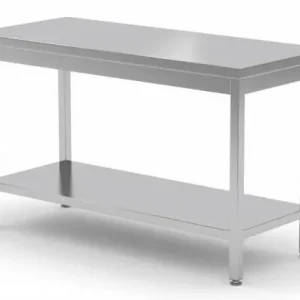 Centrale Werktafel RVS + Bodemschap HEAVY DUTY 800(b)x700(d)x885(h)mm Goedkoop