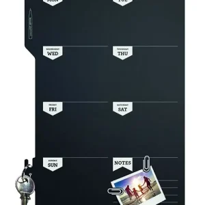 Silhouette Weekplanner - Incl. Krijtstift en Klittenband Strips - 300x450mm Voordeelprijs