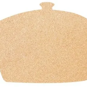 Exclusieve Aanbieding Kurk Silhouette PAN - incl. Krijtstift, Plakband en Punaises - 300x450mm