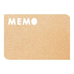 Kurk Silhouette MEMO - incl. Krijtstift, Plakband en Punaises - 300x450mm Lage Prijs