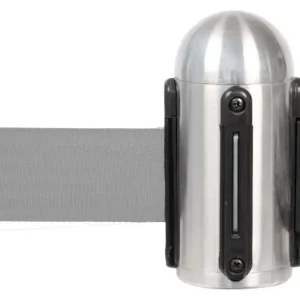 Bestseller Muursysteem Chroom - Grijs trekband - Deluxe - 210 CM