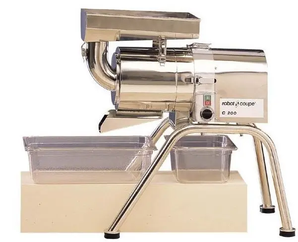 Finale Uitverkoop Automatische Zeef Industrie- Robot Coupe C200 - Driefasig 400V /1800W - Snelheid 1.500 RPM