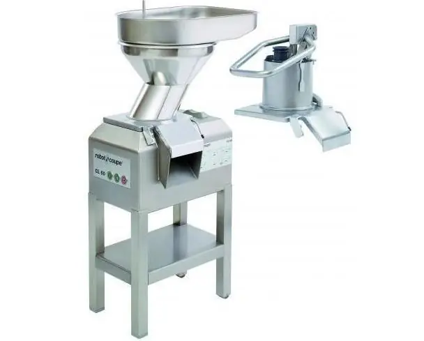 Groentesnijder - Robot Coupe CL60VV - 2 toevoeropeningen - Variabele Snelheid: 100 - 1.000 RPM Beperkte Voorraad
