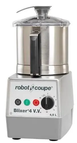 Blixer 4VV - Robot Coupe - 4,5 Liter - 1100W - Variabele Snelheid: 300 - 3.500 TPM Gratis Retour