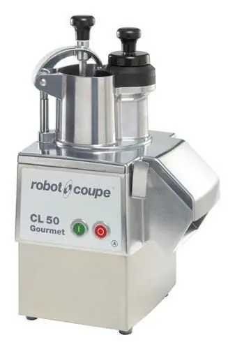 Gecertificeerd Groentesnijder - Robot Coupe CL50 Gourmet - tot 250Kg/uur - Snelheid: 375 RPM