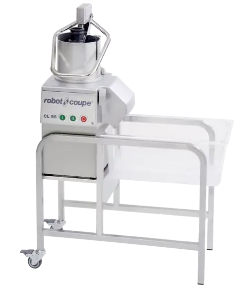 Groentesnijder - Robot Coupe CL55 Hefboom - 400V - tot 700Kg/uur - 2 Snelheden: 375 & 750 RPM Beperkte Voorraad