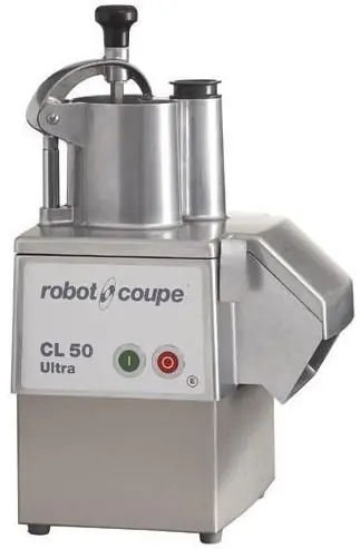 Lage Kosten Groentesnijder - Robot Coupe CL50 Ultra - 400V - tot 250Kg/uur - Snelheid: 375 & 750 RPM