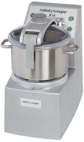 Koopje Robot Coupe Verticale Cutter R15 - 3kW/400V - 15 Liter - 2 Snelheden: 1.500 & 3.000 RPM
