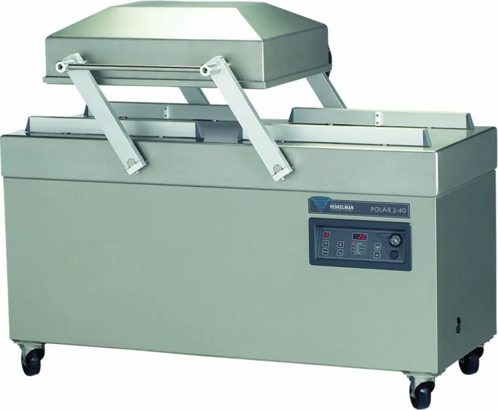 Vacuummachine Polar 2-40 - Henkelman - 63m3 / 15-40 sec - Afm. Kamer 620x400x(h)240mm Betrouwbaar