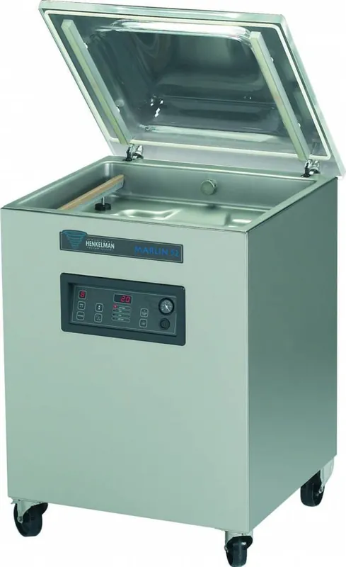 Koop Online Vacuummachine Marlin 52 - Henkelman - 063m3 / 15-40 sec - Afm. Kamer 520x500x(h)200mm