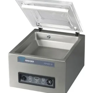 Koopje Vacuummachine Jumbo 30 - Henkelman - 008m3 / 20-40 sec - Afm. Kamer 370x350x(h)150mm