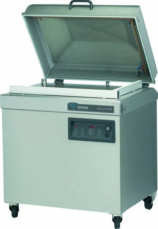Goedkoop Vacuummachine Polar 80 - Henkelman - 100m3 / 15-40 sec - Afm. Kamer 510x760x(h)200mm