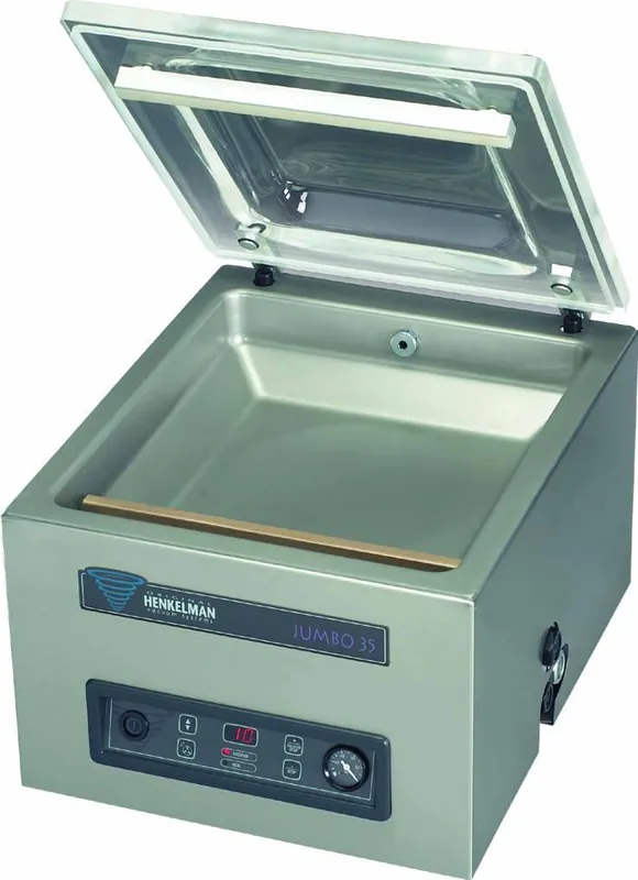 Beste Prijs Vacuummachine Jumbo 35 - Henkelman - 016m3 / 15-30 sec - Afm. Kamer 370x350x(h)150mm