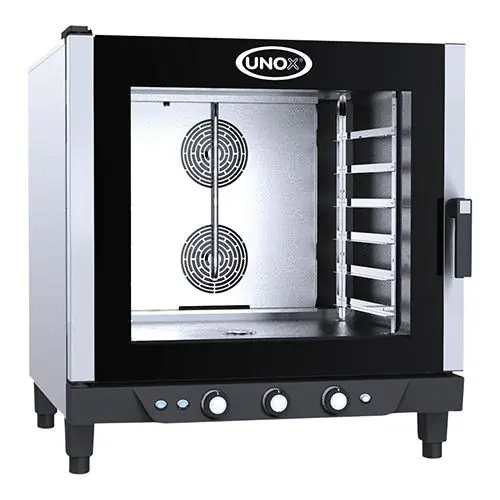 Oven met Stoomfunctie - 860x900x(h)960mm - 400V - XB693 BakerLux Manual - 6 x 600x400mm Snelle Levering