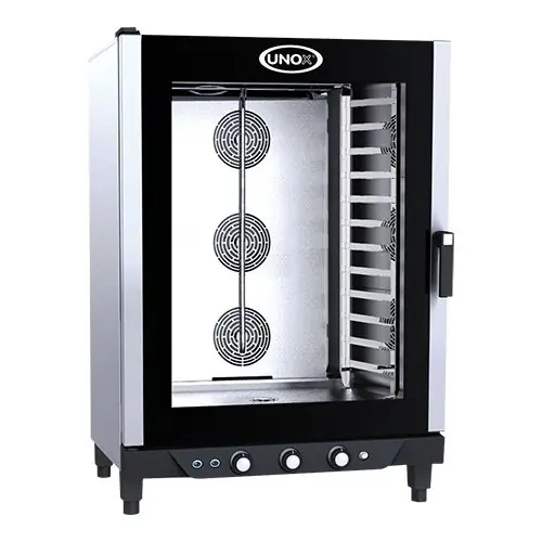 Convectieoven - 860x900x(h)1280mm - 400V - XV893 Cheflux Manual - 12 x 1/1 GN Hete Deal