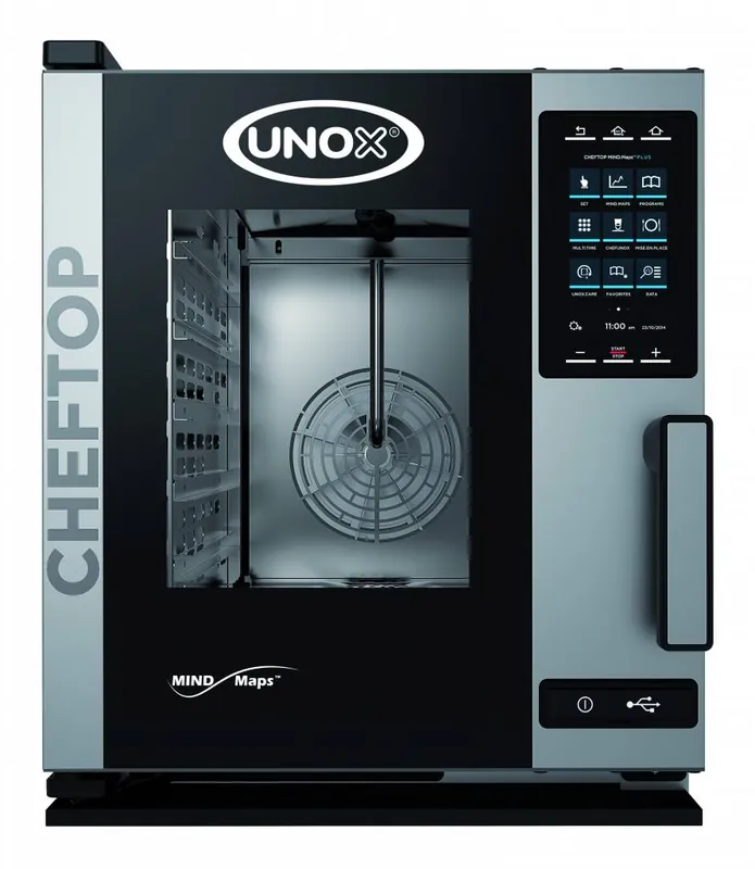 Combisteamer Plus Electric Compact - XECC-0513-EPR - 5 x GN 1/1 - 400V - 535x862x649(h)mm Bestseller