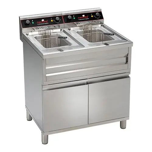 elektrische friteuse - met basis - 12L+12L - 85(h)x70x80cm Populair