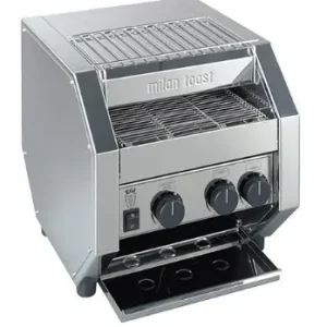 Favoriet RVS Conveyor Toaster - Verstelbare Transportband - 1700Watt - 410x340x(H)410mm
