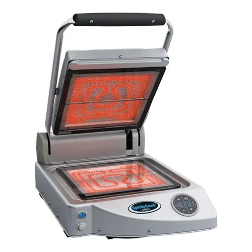 Koopje Keramische Contactgrill - Digitaal - grill oppervlak 25x25cm