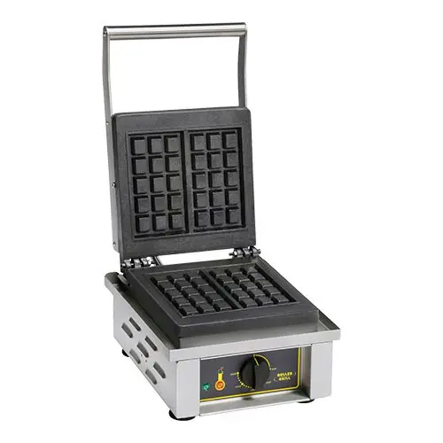 Weekendaanbieding Wafelijzer - Gegoten platen - AAN/UIT-schakelaar - 23(h)x44x31cm